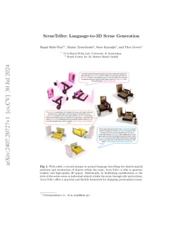 SceneTeller: Language-to-3D Scene Generation