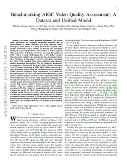 Benchmarking AIGC Video Quality Assessment: A Dataset and Unified Model