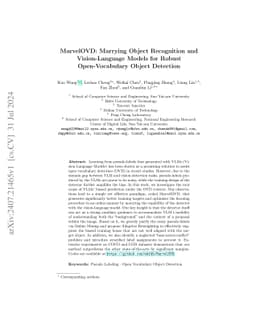MarvelOVD: Marrying Object Recognition and Vision-Language Models for
  Robust Open-Vocabulary Object Detection