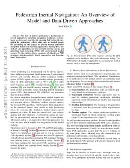Pedestrian Inertial Navigation: An Overview of Model and Data-Driven
  Approaches