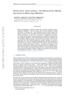 Detecting, Explaining, and Mitigating Memorization in Diffusion Models