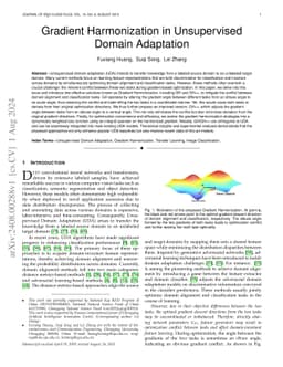 Gradient Harmonization in Unsupervised Domain Adaptation