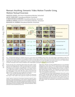 Reenact Anything: Semantic Video Motion Transfer Using Motion-Textual
  Inversion