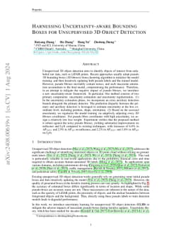 Harnessing Uncertainty-aware Bounding Boxes for Unsupervised 3D Object
  Detection