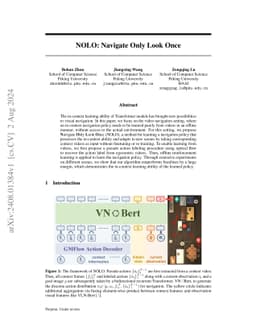 NOLO: Navigate Only Look Once