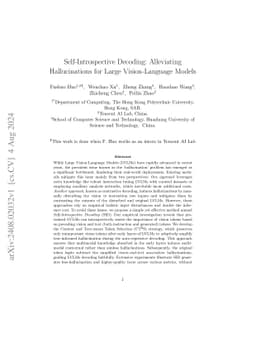 Self-Introspective Decoding: Alleviating Hallucinations for Large Vision-Language Models