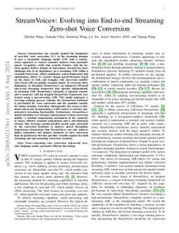 StreamVoice+: Evolving into End-to-end Streaming Zero-shot Voice
  Conversion