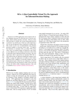 SiCo: A Size-Controllable Virtual Try-On Approach for Informed
  Decision-Making