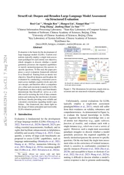 StructEval: Deepen and Broaden Large Language Model Assessment via
  Structured Evaluation