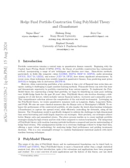 Hedge Fund Portfolio Construction Using PolyModel Theory and iTransformer