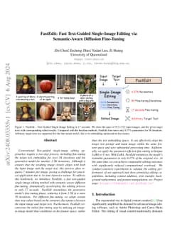 FastEdit: Fast Text-Guided Single-Image Editing via Semantic-Aware
  Diffusion Fine-Tuning