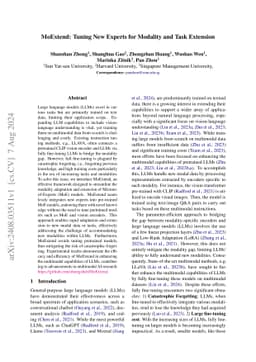 MoExtend: Tuning New Experts for Modality and Task Extension