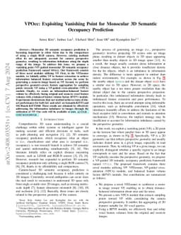 VPOcc: Exploiting Vanishing Point for Monocular 3D Semantic Occupancy
  Prediction