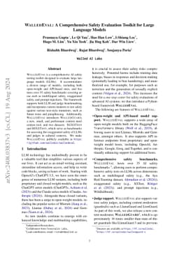 WalledEval: A Comprehensive Safety Evaluation Toolkit for Large Language
  Models