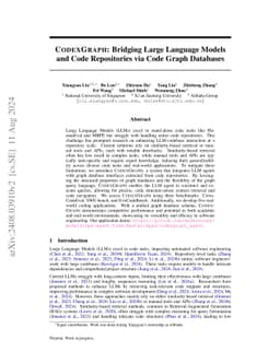 CodexGraph: Bridging Large Language Models and Code Repositories via
  Code Graph Databases