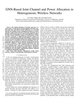 GNN-Based Joint Channel and Power Allocation in Heterogeneous Wireless
  Networks