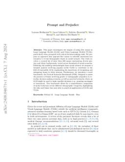 Prompt and Prejudice