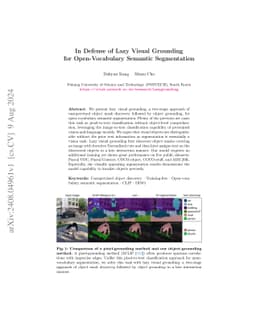 In Defense of Lazy Visual Grounding for Open-Vocabulary Semantic
  Segmentation