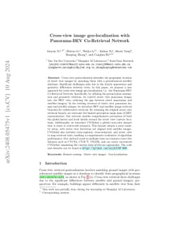 Cross-view image geo-localization with Panorama-BEV Co-Retrieval Network