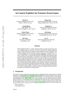 In-Context Exploiter for Extensive-Form Games