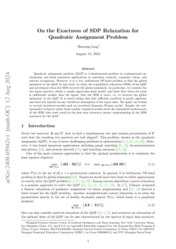 On the Exactness of SDP Relaxation for Quadratic Assignment Problem