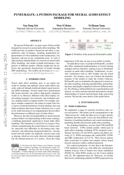 PyNeuralFx: A Python Package for Neural Audio Effect Modeling