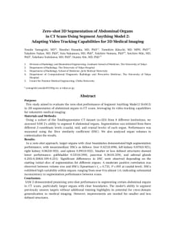 Zero-shot 3D Segmentation of Abdominal Organs in CT Scans Using Segment Anything Model 2: Adapting Video Tracking Capabilities for 3D Medical Imaging
