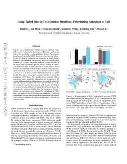 Long-Tailed Out-of-Distribution Detection: Prioritizing Attention to
  Tail