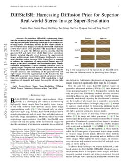 DIffSteISR: Harnessing Diffusion Prior for Superior Real-world Stereo
  Image Super-Resolution