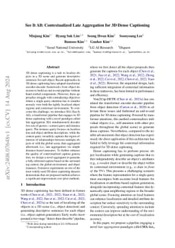 See It All: Contextualized Late Aggregation for 3D Dense Captioning