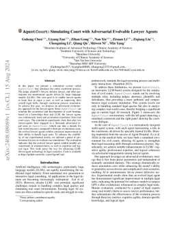 AgentCourt: Simulating Court with Adversarial Evolvable Lawyer Agents