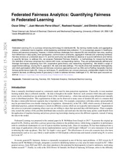 Federated Fairness Analytics: Quantifying Fairness in Federated Learning