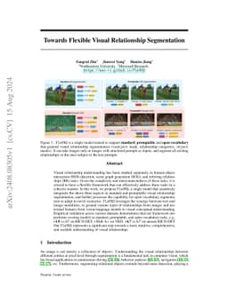 Towards Flexible Visual Relationship Segmentation