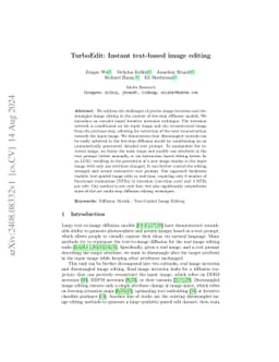 TurboEdit: Instant text-based image editing