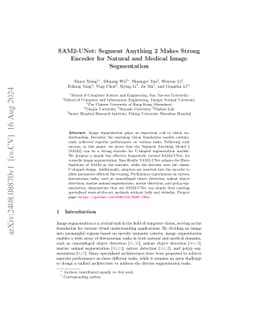 SAM2-UNet: Segment Anything 2 Makes Strong Encoder for Natural and
  Medical Image Segmentation