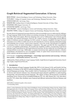 Graph Retrieval-Augmented Generation: A Survey