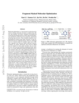Fragment-Masked Molecular Optimization
