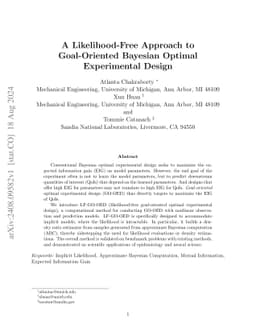 A Likelihood-Free Approach to Goal-Oriented Bayesian Optimal
  Experimental Design