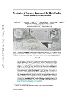 NeuRodin: A Two-stage Framework for High-Fidelity Neural Surface
  Reconstruction