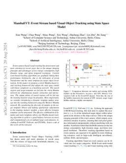 MambaEVT: Event Stream based Visual Object Tracking using State Space
  Model