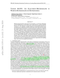Vision HgNN: An Electron-Micrograph is Worth Hypergraph of Hypernodes