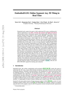 EmbodiedSAM: Online Segment Any 3D Thing in Real Time