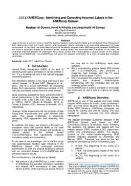 CLEANANERCorp: Identifying and Correcting Incorrect Labels in the ANERcorp Dataset