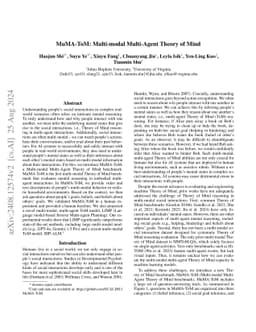 MuMA-ToM: Multi-modal Multi-Agent Theory of Mind