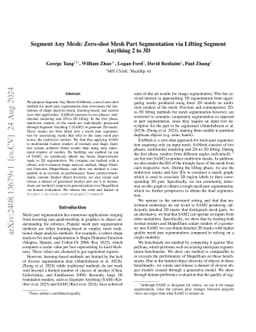 Segment Any Mesh