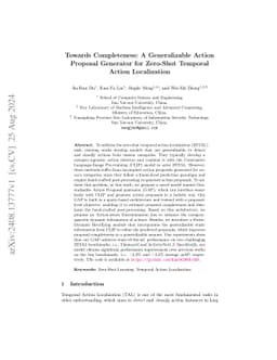 Towards Completeness: A Generalizable Action Proposal Generator for
  Zero-Shot Temporal Action Localization