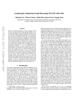 CodeGraph: Enhancing Graph Reasoning of LLMs with Code
