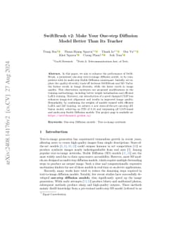 SwiftBrush v2: Make Your One-step Diffusion Model Better Than Its
  Teacher