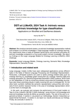 DSTI at LLMs4OL 2024 Task A: Intrinsic versus extrinsic knowledge for
  type classification