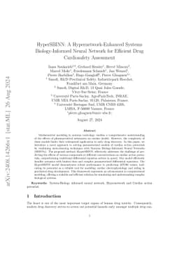 HyperSBINN: A Hypernetwork-Enhanced Systems Biology-Informed Neural
  Network for Efficient Drug Cardiosafety Assessment